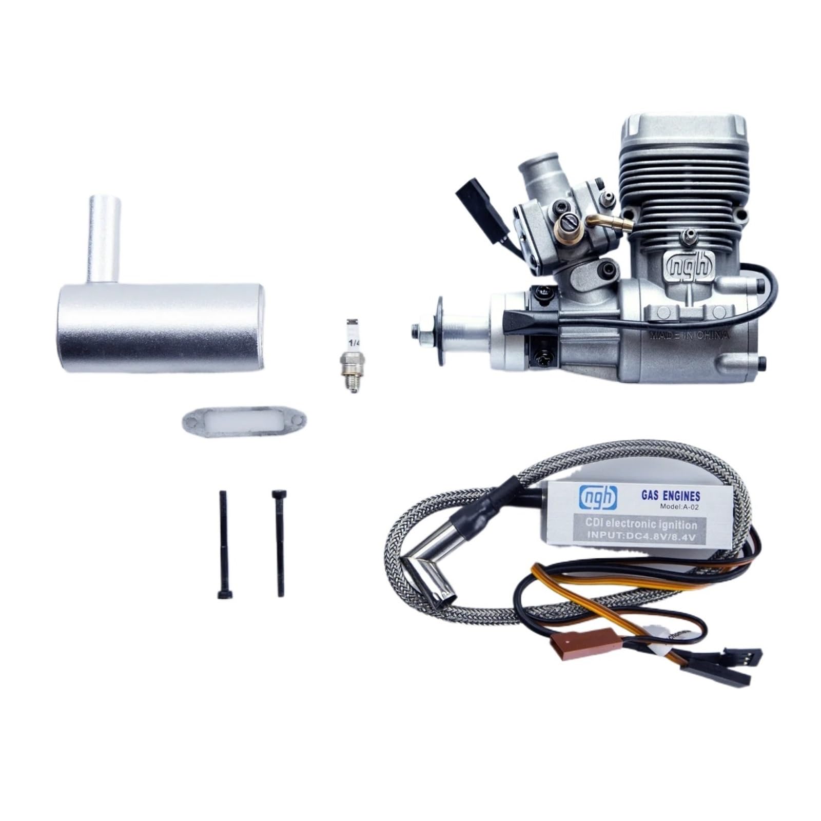 Amazon.co.jp: NGH GT9-Pro 2ストローク 9cc ガソリンエンジン（RC